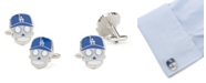 MLB Men's Los Angeles A Dodgers Sugar Skull Cufflinks